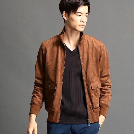 フェイクスエードスイングトップ | ムッシュニコル(MONSIEUR NICOLE  