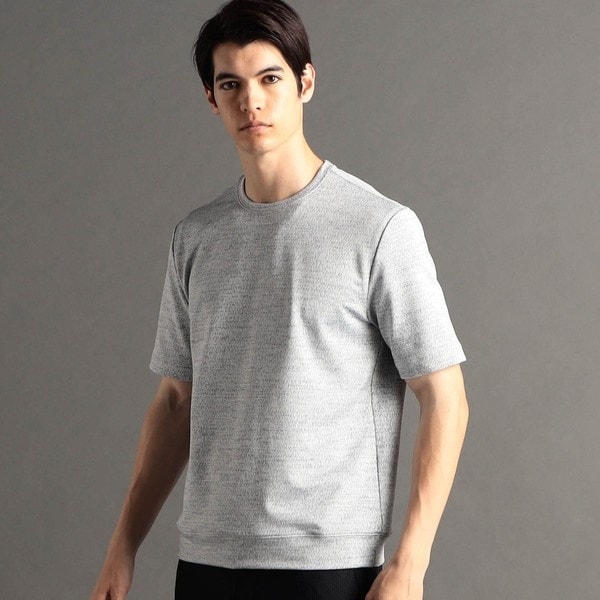 グラフィックジャカード VネックTシャツ | ムッシュニコル(MONSIEUR