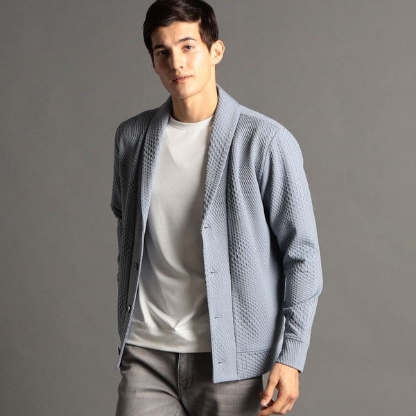 Southwick Gate Label: クルーネック ジップアップ カーディガン