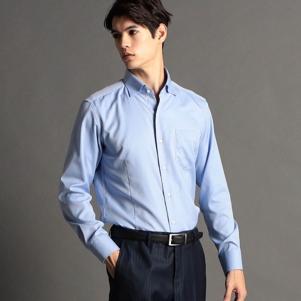 COOLMAXスーパードライ マイクロドビー ドレスシャツ | ムッシュニコル