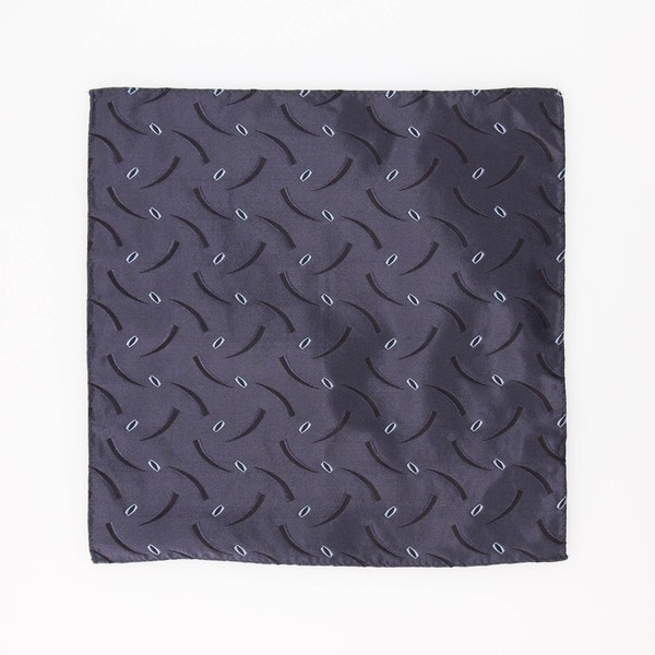 ex/tra】アート柄 ジャカードポケットチーフ | ムッシュニコル