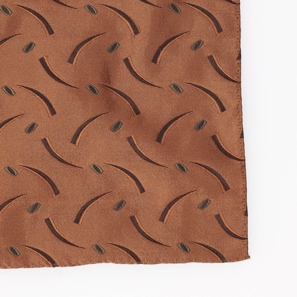 ex/tra】アート柄 ジャカードポケットチーフ | ムッシュニコル