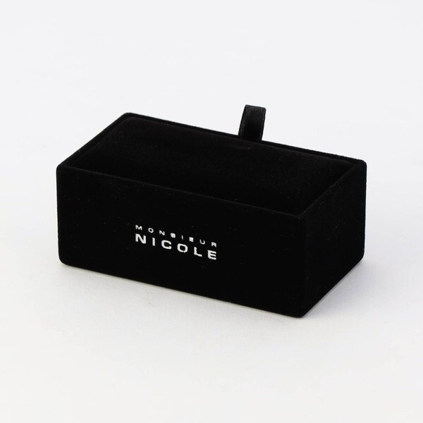 ブロックカット柄 カフリンクス | ムッシュニコル(MONSIEUR NICOLE