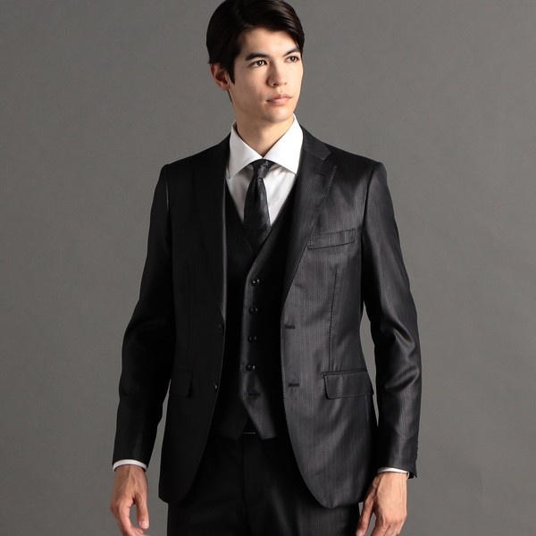 新品　NICOLE ニコル　スーツ　セットアップ　サイズ48 Ｌ　黒　ブラック