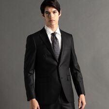 ブライトウール 2つ釦シングル スーツ