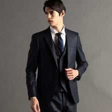 ブライトウール 2つ釦シングル スーツ