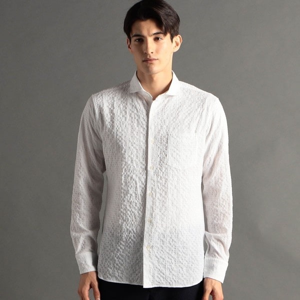 COOLMAX サッカー 半袖ドレカジシャツ | ムッシュニコル(MONSIEUR