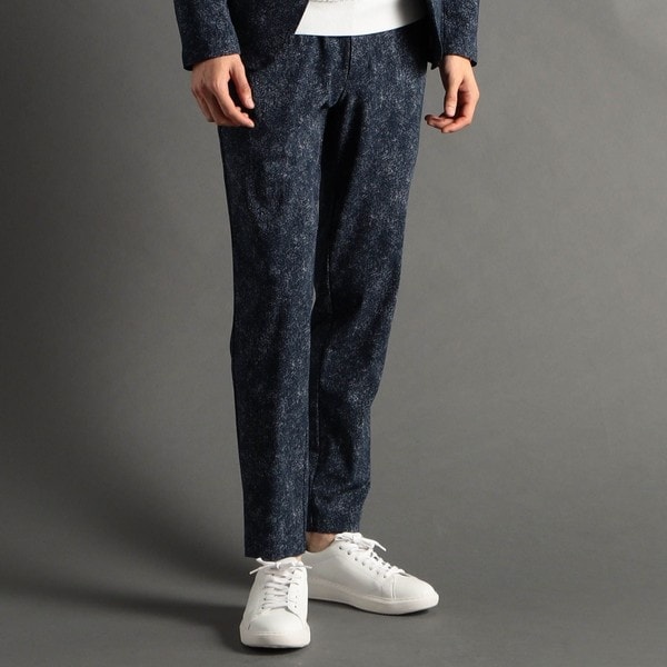 ヘリンボンストレッチ セットアップパンツ | ムッシュニコル(MONSIEUR