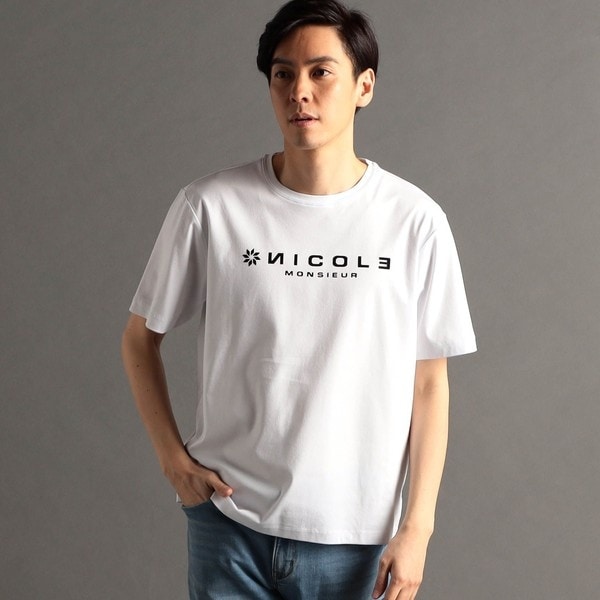 ex/tra】ブロックチェック モックネック半袖カットソー | ムッシュ