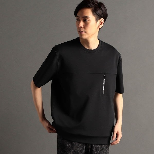 ブライトリブ VネックTシャツ | ムッシュニコル(MONSIEUR NICOLE