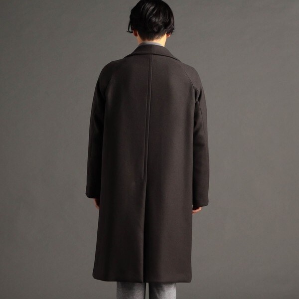 MILIOR カシミヤ混ウールメルトン チェスターコート | ムッシュニコル