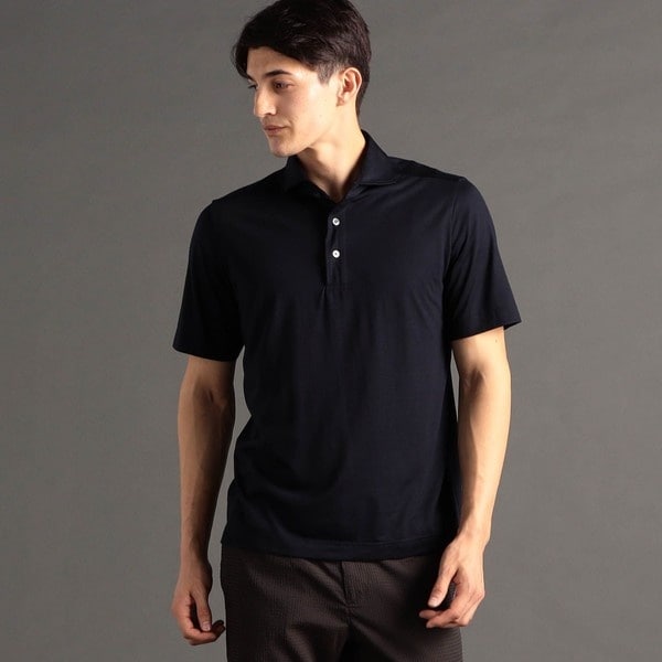 ex/tra】ジャージ ICESENSE ポロシャツ | ムッシュニコルエクストラ