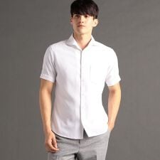 サッカーストライプ ドレスシャツ