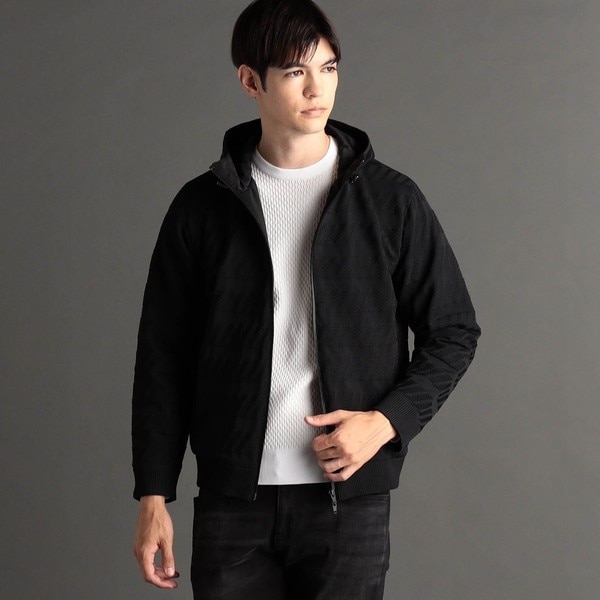 ムッシュニコルエクストラ] ex/tra 変形畦編み タートルネックニット