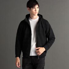 【ex/tra】ジオメトリックストライプ ニットフーディ