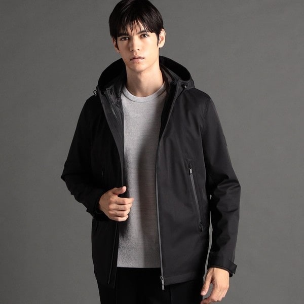 ツイーディボンディング バルカラーコート | ムッシュニコル(MONSIEUR