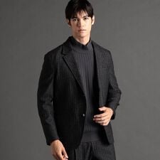 シャドーストライプ セットアップジャケット