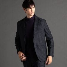 シャドーストライプ セットアップジャケット