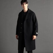 ウールメルトン チェスターコート