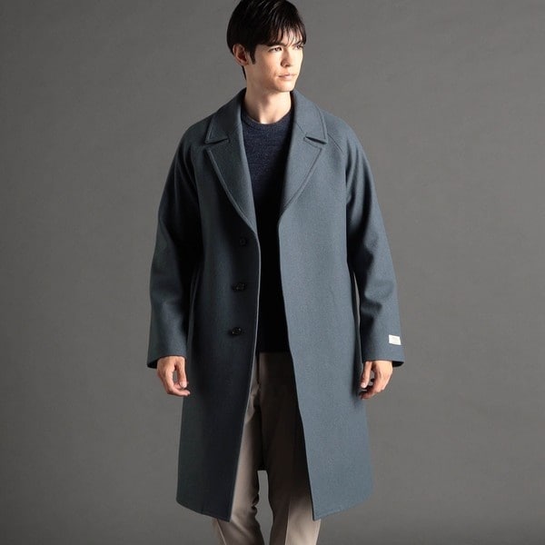 SHIPS：スーパー160'S メリノウール ビーバーメルトン