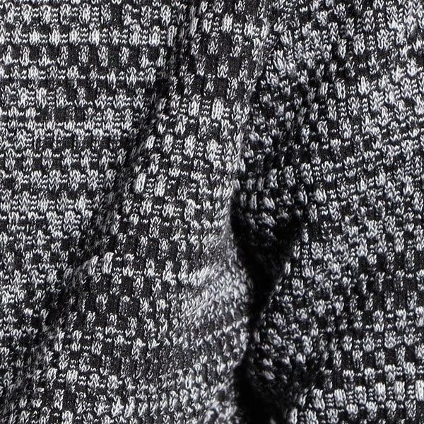 ジオメトリックジャカード スタンドニットブルゾン | ムッシュニコル