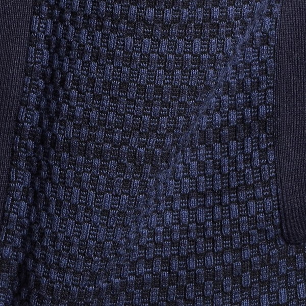 ジオメトリックジャカード スタンドニットブルゾン | ムッシュニコル