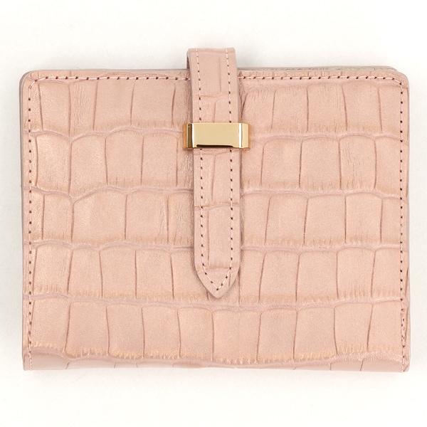 財布【パール加工】差込二つ折り財布 | アンメートルキャレ