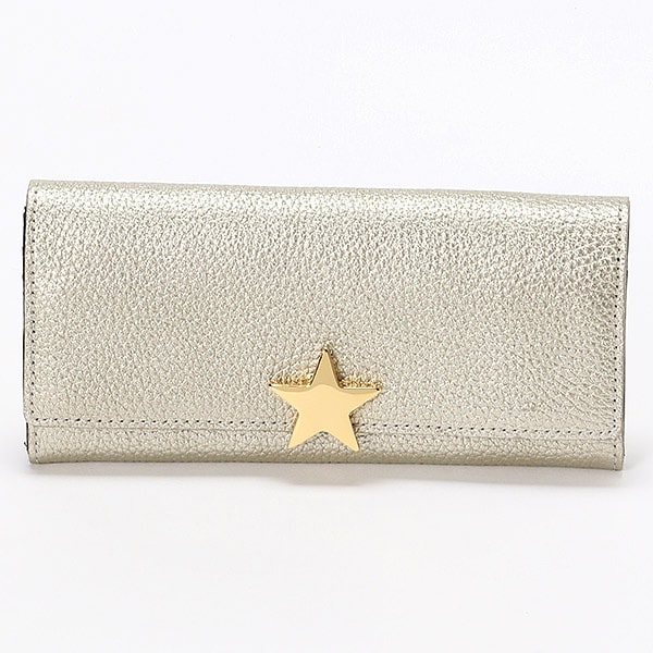 星型金具】ギャルソン型ロングウォレット/エクルーガレリア | アン