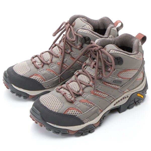 (メレル) Merrell Moab 2 MID(モアブ2ミッド) 防水ハイキングブーツ メンズ, ボルダー, 24.5 メレル MERRELL MOAB 2 MID GTX MERRELL⁄メレル⁄MOAB2MIDGORE－TEX