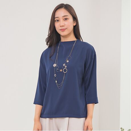 大きいサイズ ボトルネックブラウス ｌｌ 6ｌ ビター シロップ Bitter Syrup ファッション通販 マルイウェブチャネル