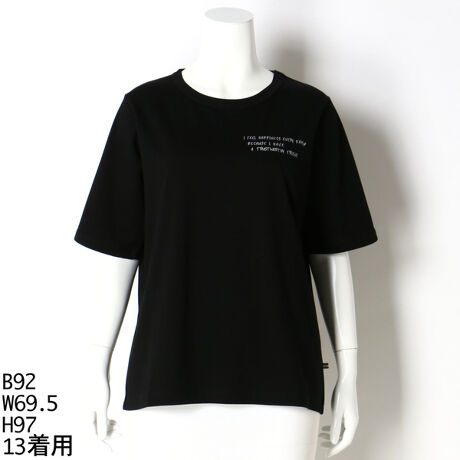 13号 19号 40 2天竺プリントｔシャツ 大きいサイズレディース グリーンノート Gree N Nout ファッション通販 マルイウェブチャネル