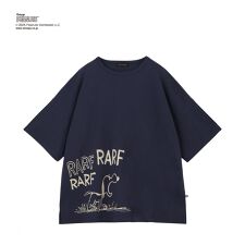 PEANUTS プリントTシャツ【グリーンノート】【大きいサイズ】【Fサイズ】