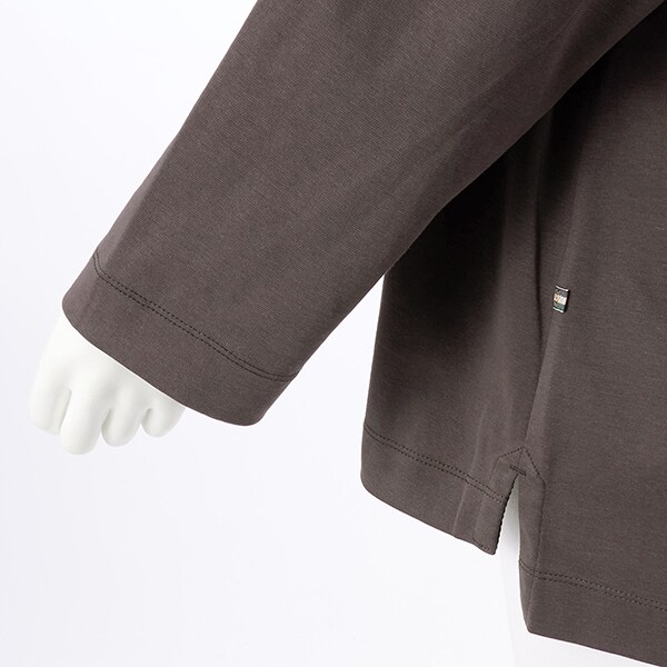 ポンチVカーディガン 【グリーンノート】【大きいサイズ】【レディース