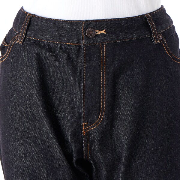 ストレッチデニムパンツ【グリーンノート】【大きいサイズ