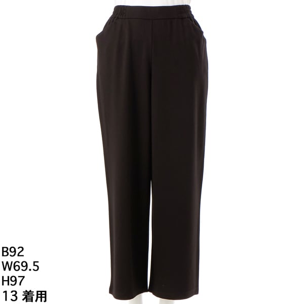 ストレッチ】【吸水速乾】プルリ2タックワイドパンツ【日本製】 | ラ