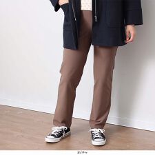 【M～5L】【MB】【mintbreeze】裏起毛 ストレッチパンツ