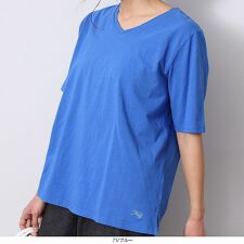 【大きいサイズ】コットン ベア天 Ｖネック Ｔシャツ