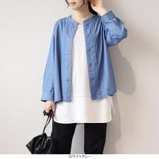 【大きいサイズ】レイヤードタンクトップ