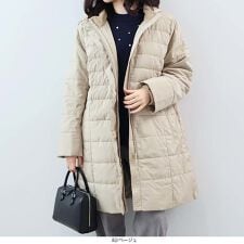 エムビー ミントブリーズ(MB mint breeze)の【大きいサイズ】ハイブリッドダウンコート