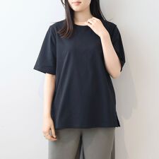 【大きいサイズ】【接触冷感】ベーシックTシャツ