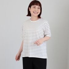 【大きいサイズ】【接触冷感】ベーシックTシャツ