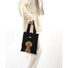 COOCO（クーコ）犬モチーフ刺繍 トートバッグ クーコ