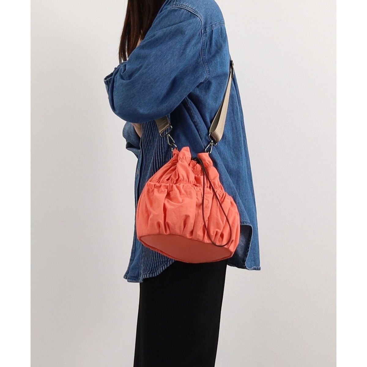 はまっ子 COOCO クーコ 【フェイクレザーロングハンドルトート