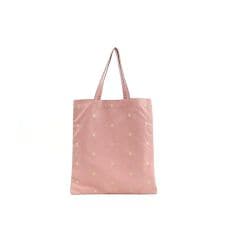 【 COOCO クーコ】SMILEY　フェイス刺繍フェイクレザートートバッグ /A4対応 にこちゃ