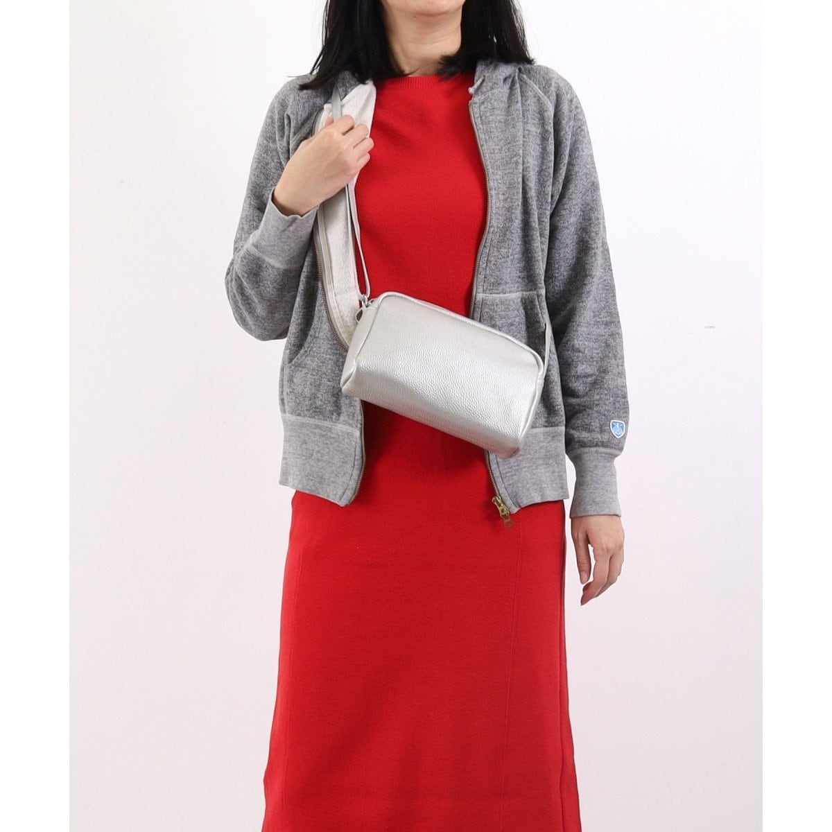 cooco シュリンクレザー横型BOXショルダーバッグ cooco シュリンクレザー横型BOXショルダーバッグ : マルイ(丸井)Yahoo