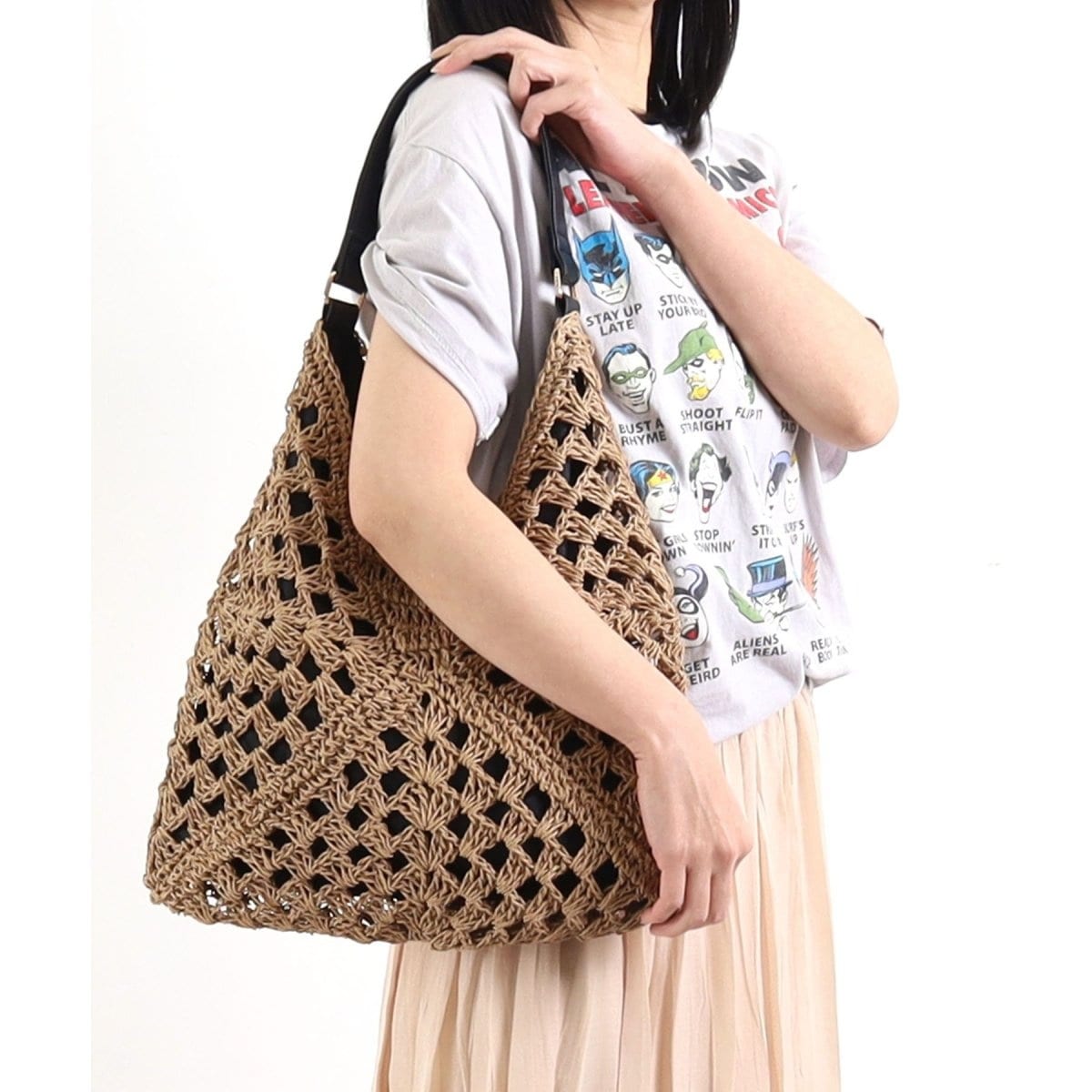 A4サイズ対応】T-JARDIN BASKET かごバッグ | トッカ(TOCCA