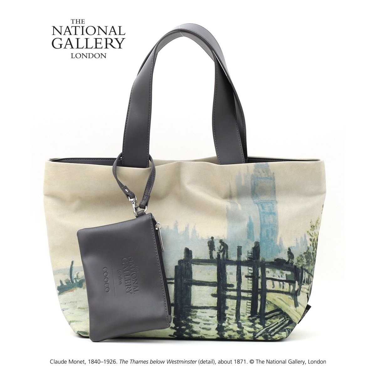 COOCO】THE NATIONAL GALLERY Painting BAG A4収納可能 | クーコ