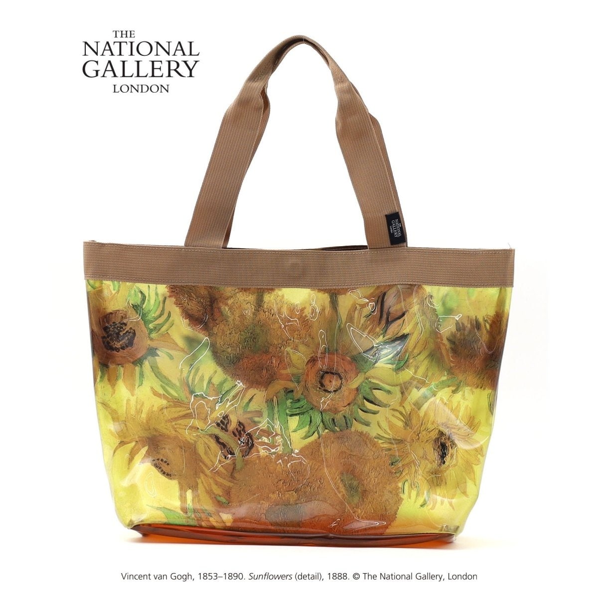クーコ 【COOCO】THE NATIONAL GALLERY アートプリントバッグ A4収納可能