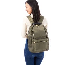 【COOCO】クーコ　9ポケット リュック リュックサック　A4収納可能