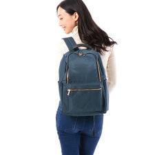 【COOCO】クーコ　9ポケット リュック リュックサック　A4収納可能